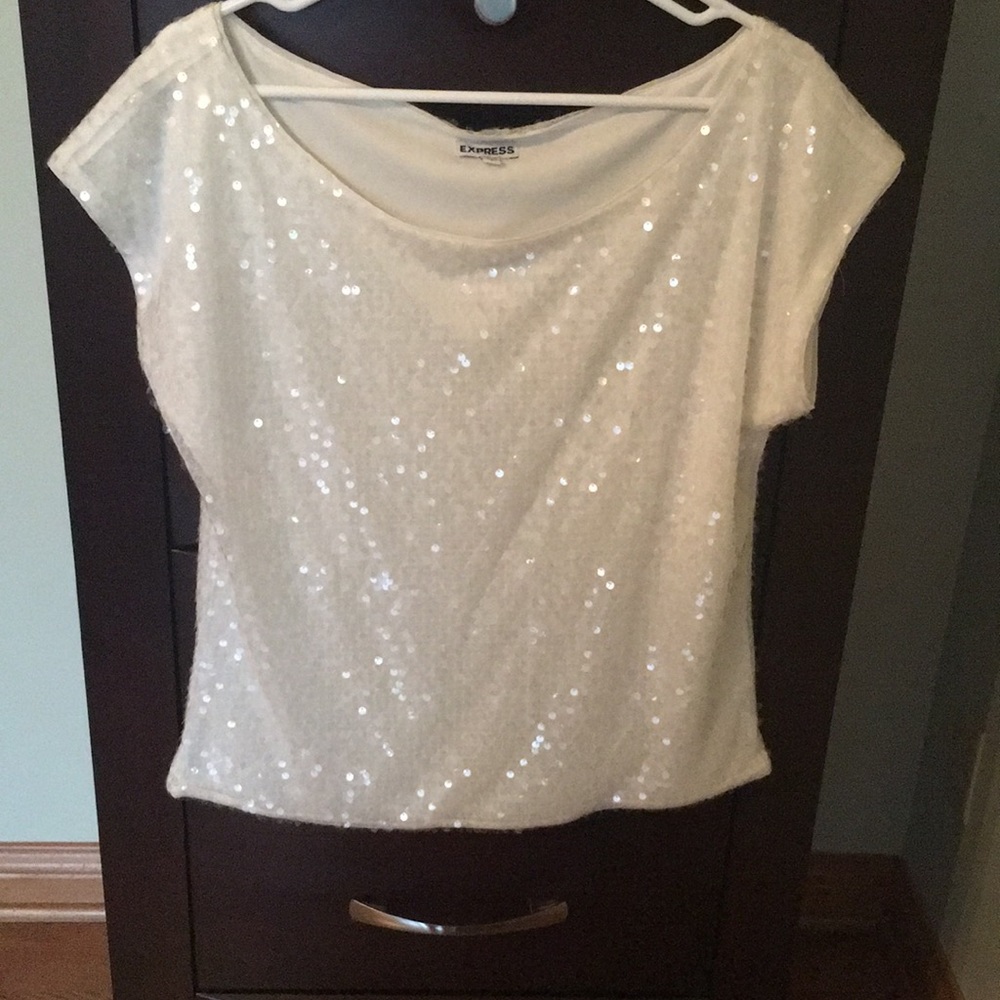 Sequin Casual Top